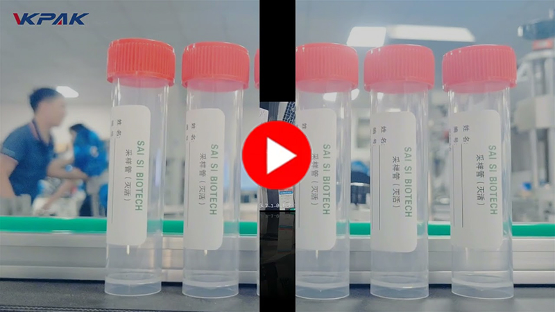 Automatyczna pozioma maszyna do etykietowania naklejek