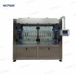 Automatyczna liniowa maszyna do napełniania przelewowego butelek szklanych z pianką płynną