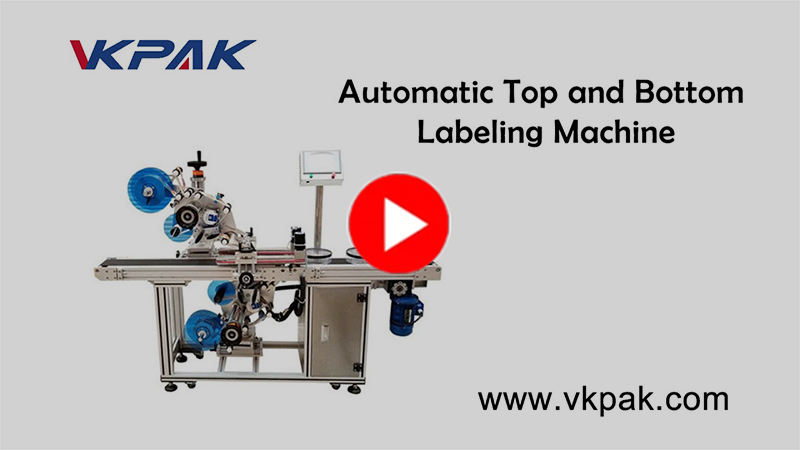 Automatyczna maszyna do etykietowania od góry i od dołu