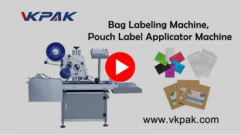 Maszyna do etykietowania torebek, maszyna do nakładania etykiet na woreczki