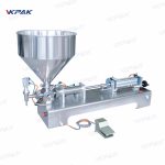 Pełna pneumatyczna maszyna do napełniania pastą płynną do kremów kosmetycznych