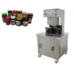 Półautomatyczna maszyna do zamykania słoików szklanych próżniowo do zamykania metalowych nakrętek