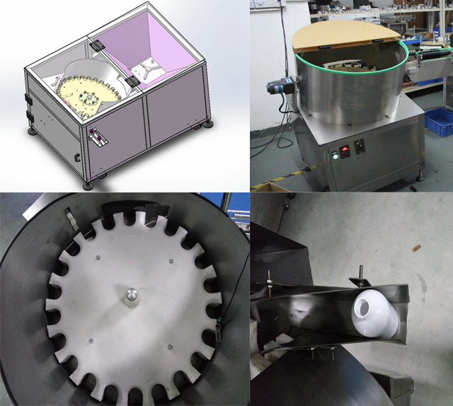 sprzęt do rozszyfrowywania butelek dla linii napełniającej.jpg