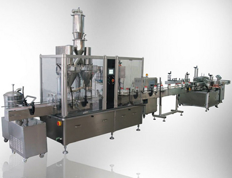 filling capping labeling packaging line for bottles pharma linia do napełniania, zamykania i etykietowania.jpg