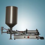 Maszyna do napełniania miodem masła orzechowego o wysokiej lepkości z lejem ciśnieniowym