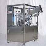 Maszyna do napełniania i zamykania tubek z podwójną komorą do kremów kosmetycznych