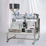 Półautomatyczna maszyna do napełniania tub z urządzeniem do uszczelniania ultradźwiękowego