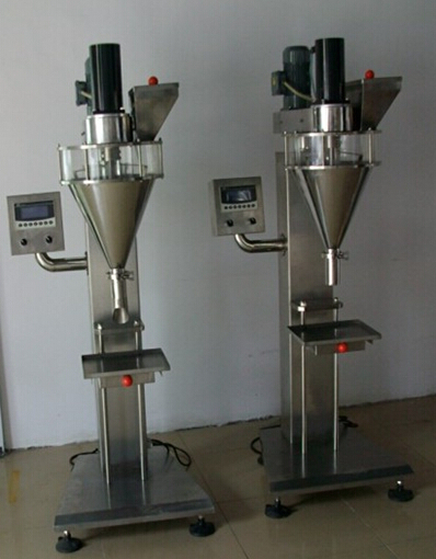 two sets of powder filling machine ready to export dwa w rzędzie do maszyn napełniających.jpg